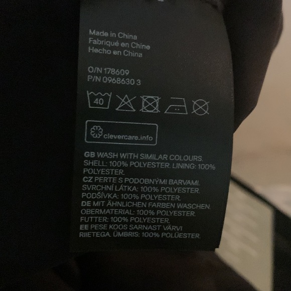 H&M NWT size XL black satin camisole top - Picture 10 of 10